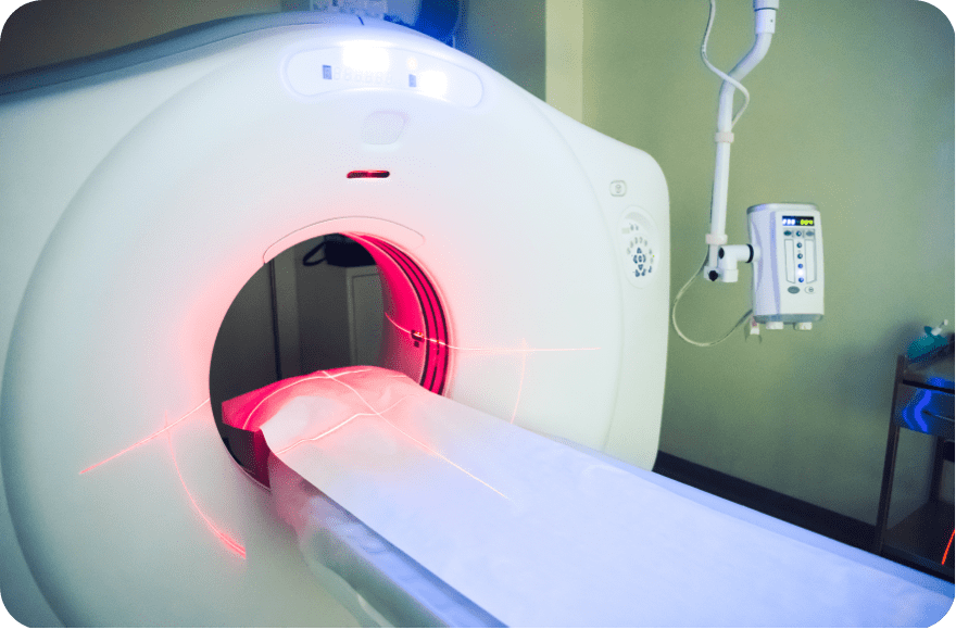 Máquina PET (tomografía por emisión de positrones)